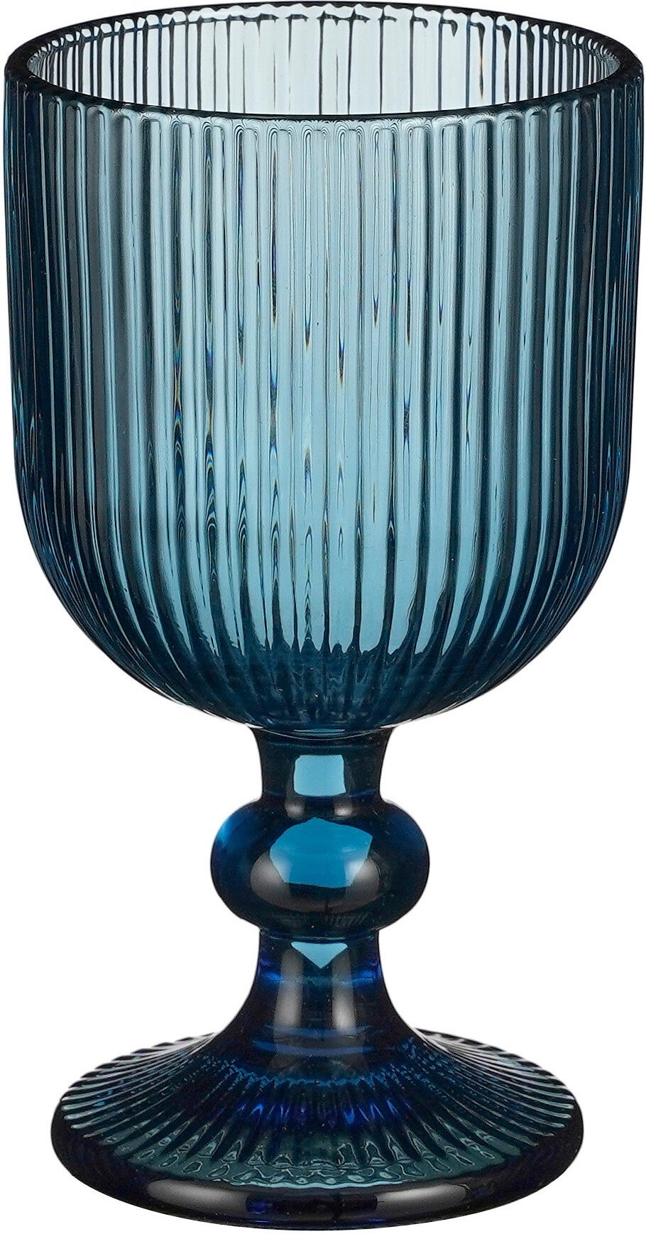 Mica Decorations wijnglas Merlot blauw 250 ml