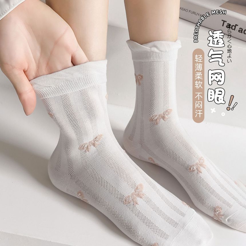 Lychee - Set: Lettuce Edge Crew Sokken