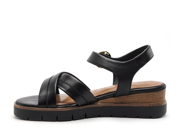 Tamaris nu pieds talons femme 28202 42 cuir noir