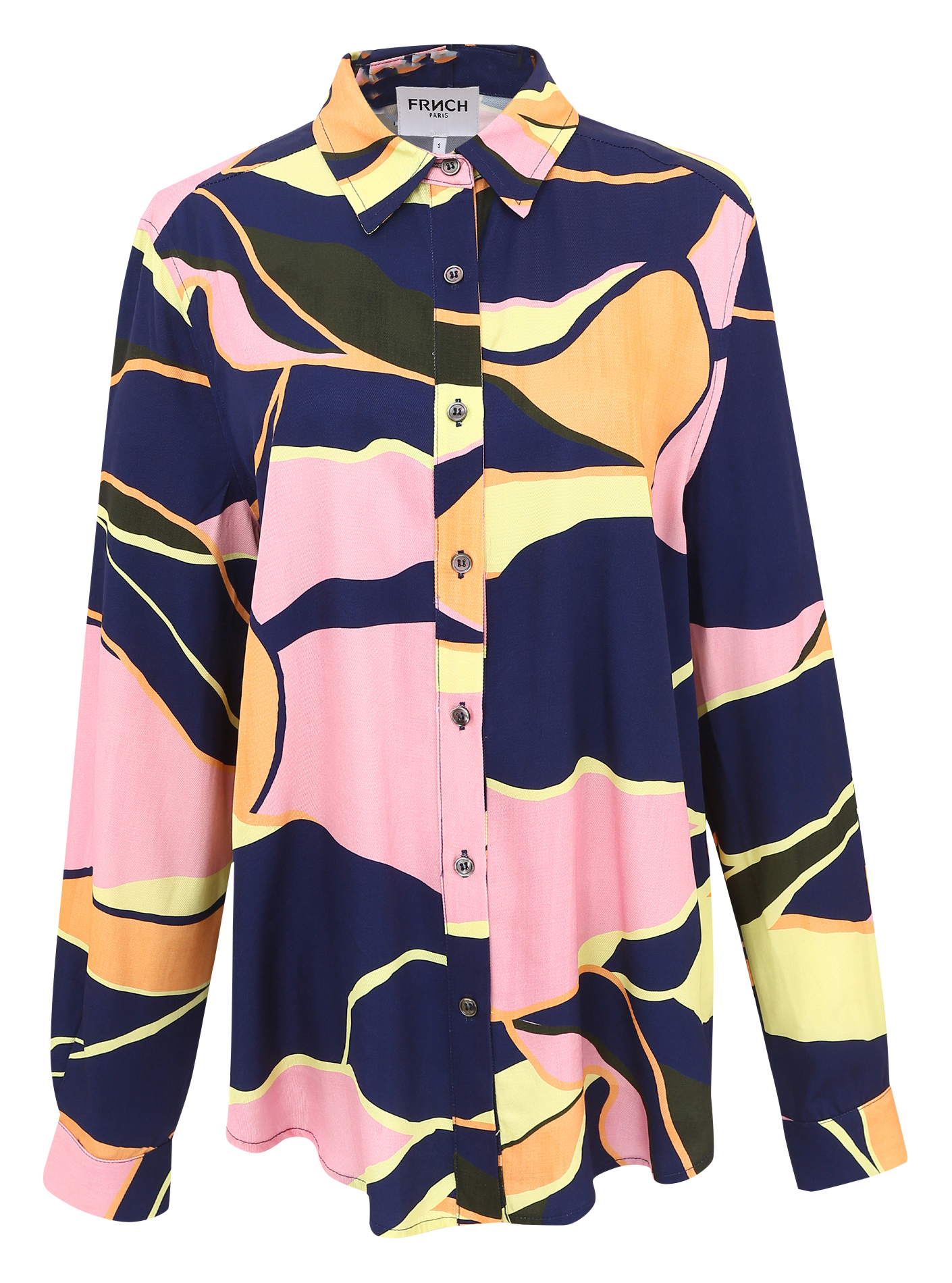 CYLLIA - Chemise droit imprimée| Multicolore
