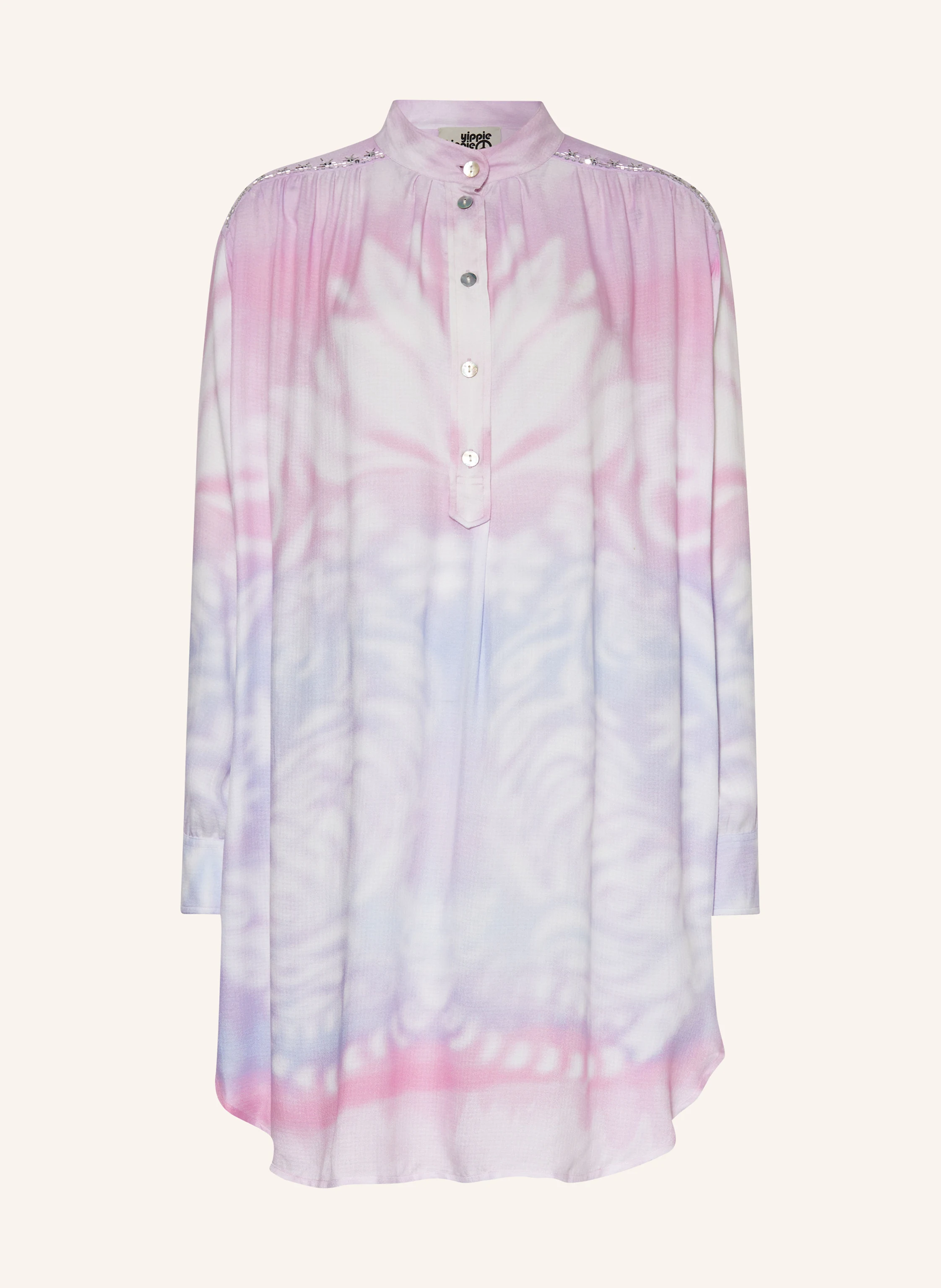 yippie hippie Strandkleid mit Pailletten
