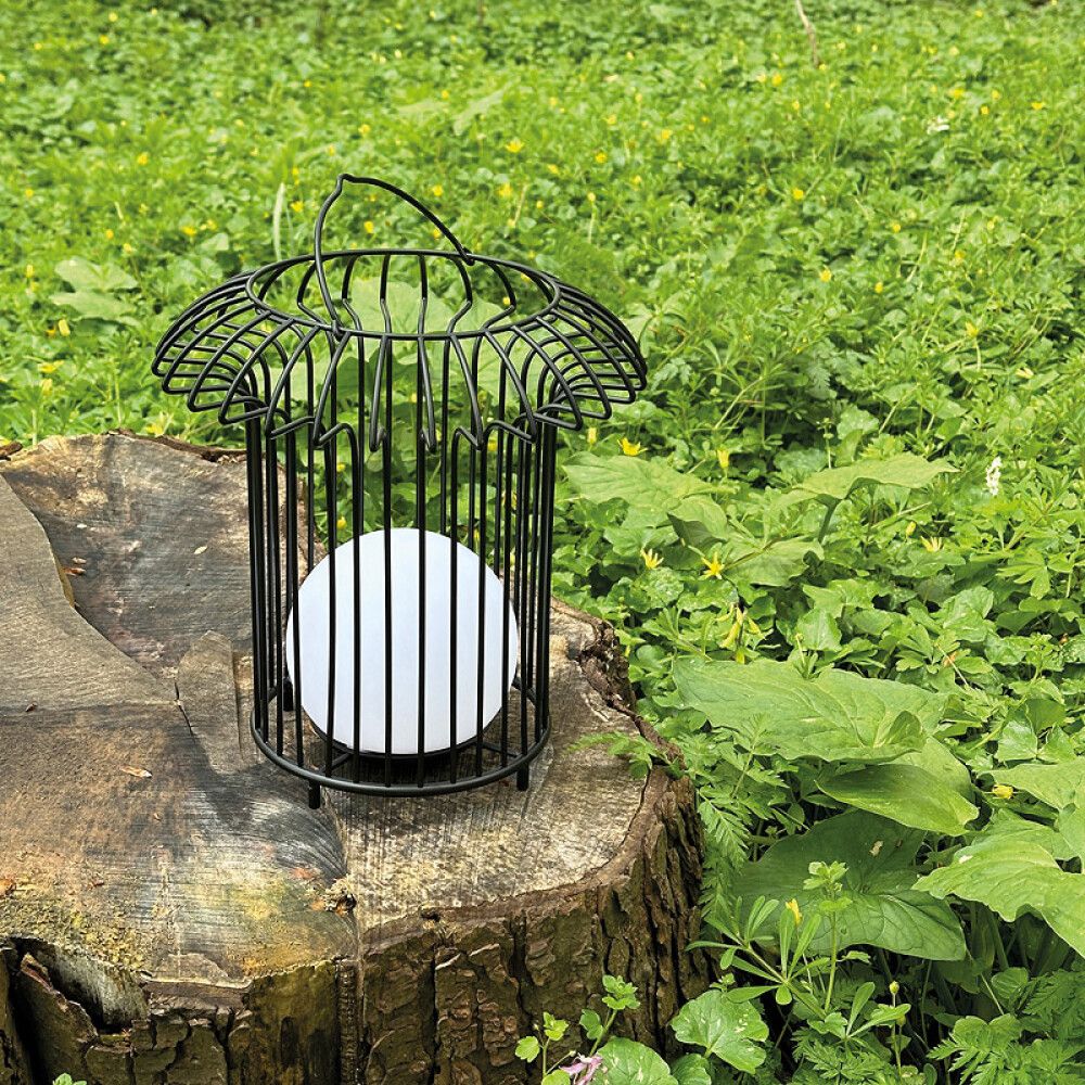 SOLCELLELAMPE DYBERG LARSEN BASKET SVART