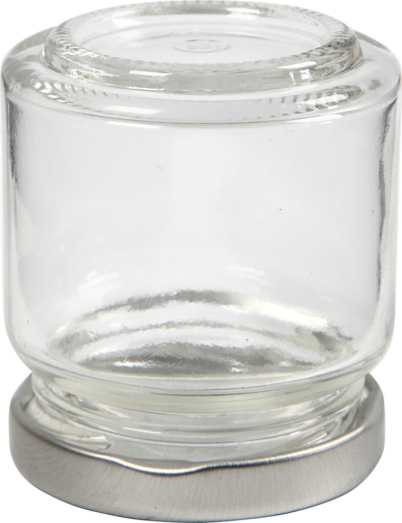 Sylteglas Med Skruelåg - 100 ML - 6,5X5,7 CM - 12 Stk