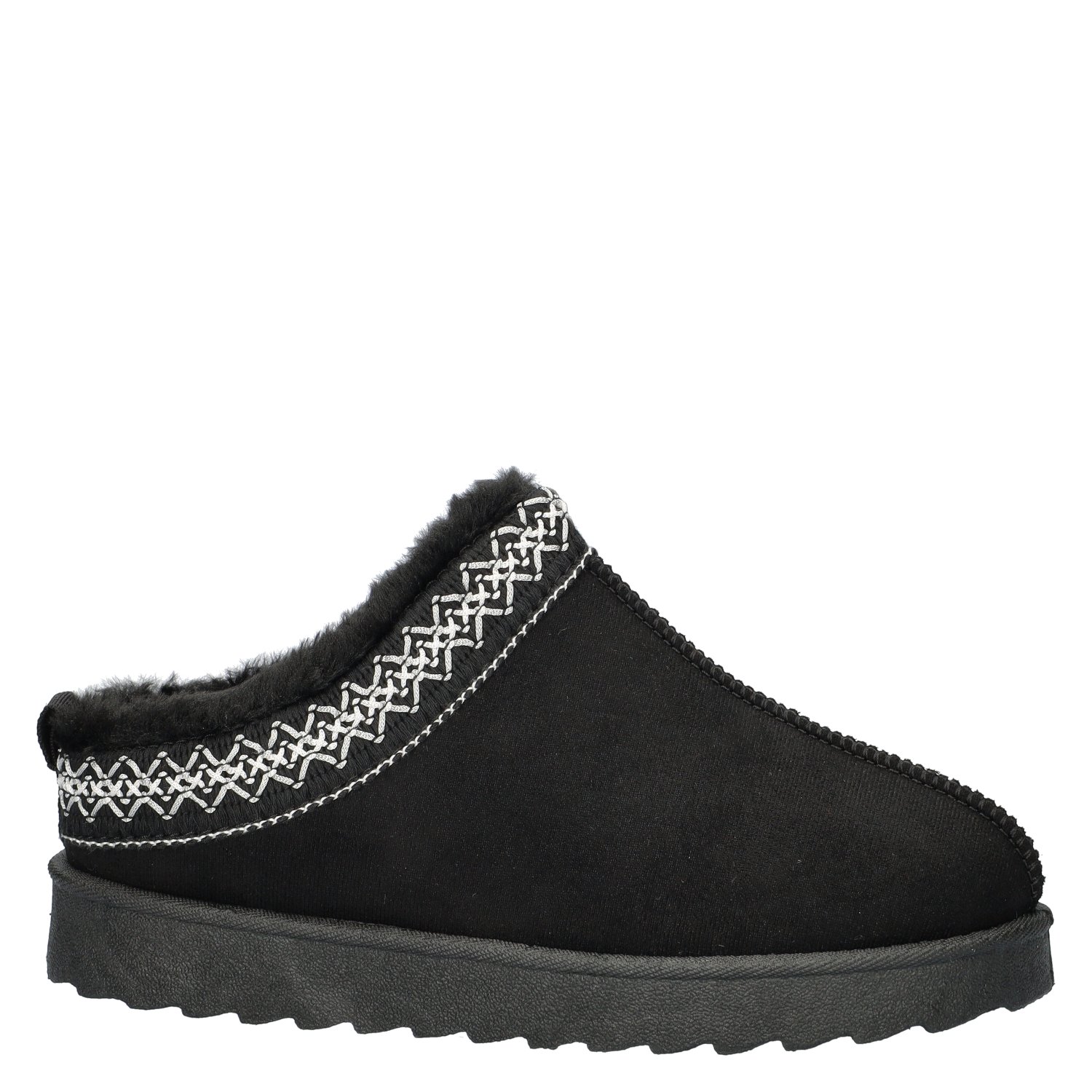 dames pantoffel Nelson Zwart