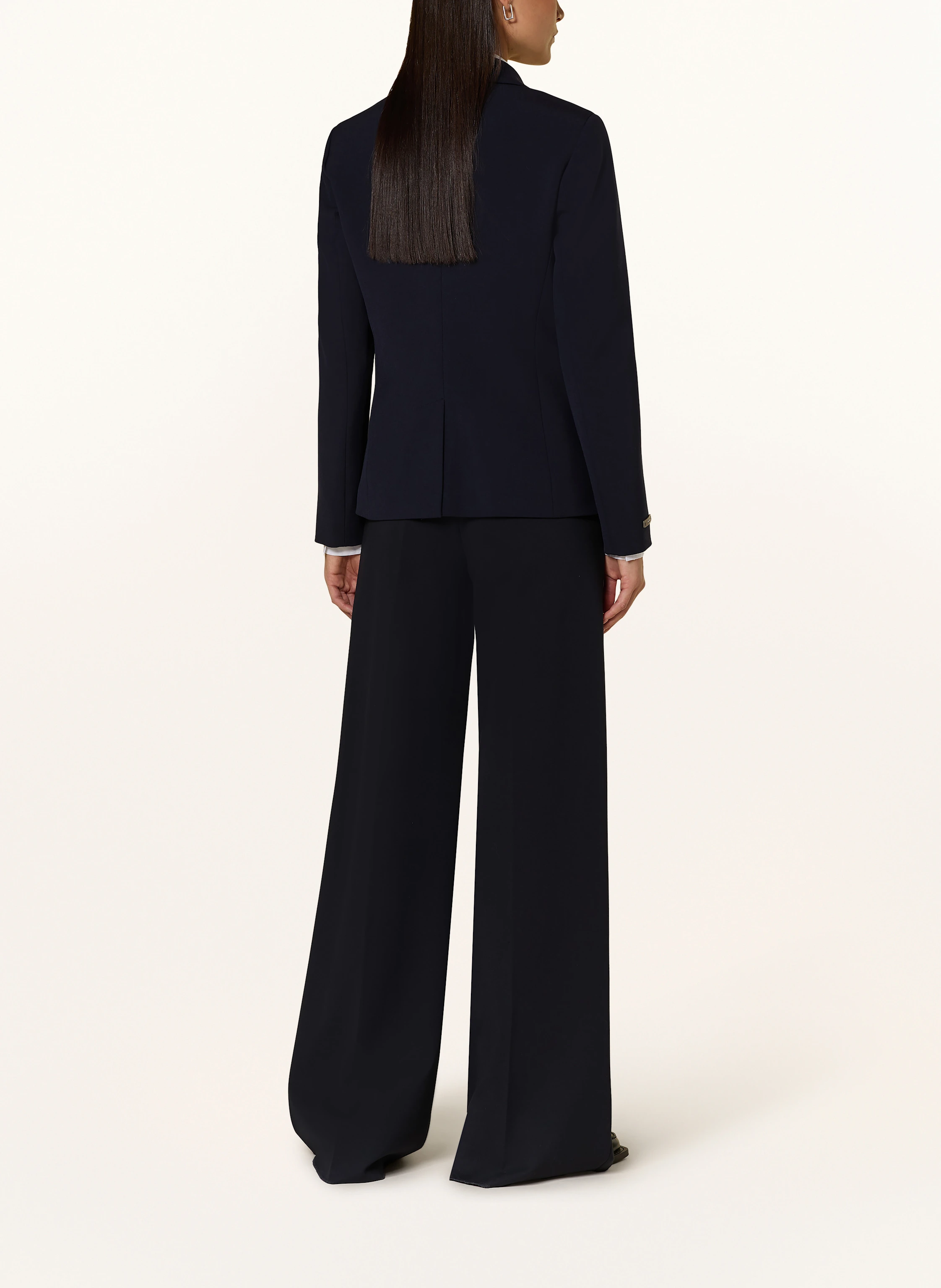 PESERICO Blazer mit Schmuckperlen