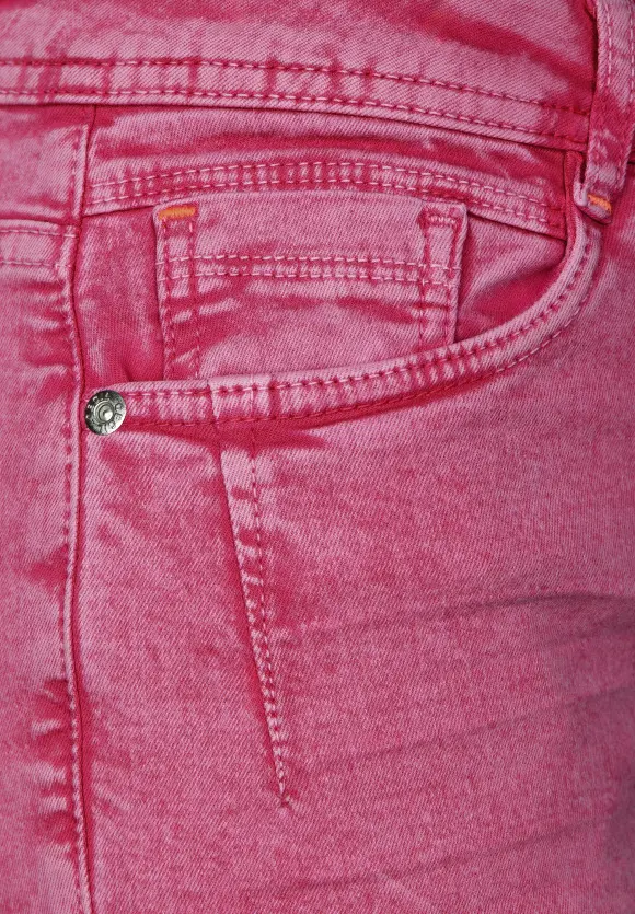 Slim Fit Color Jeans - pink sorbet