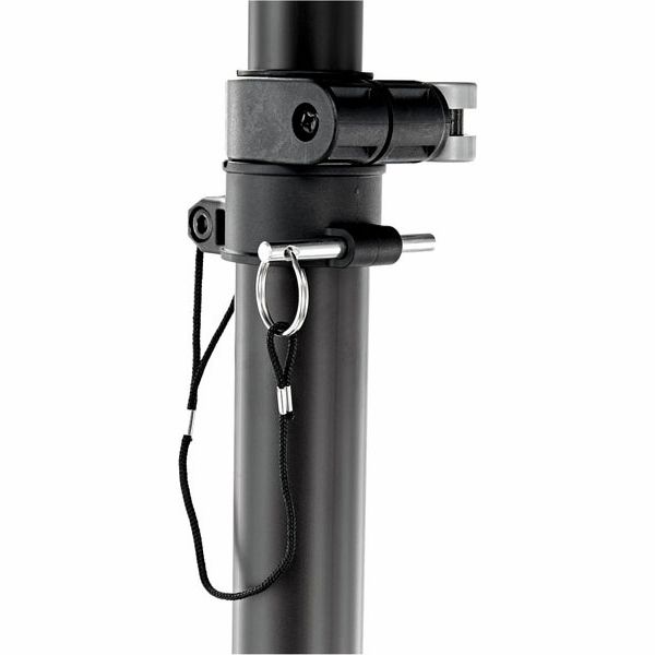 K&M 24620 Leichtes Leuchtenstativ Aluminium schwarz