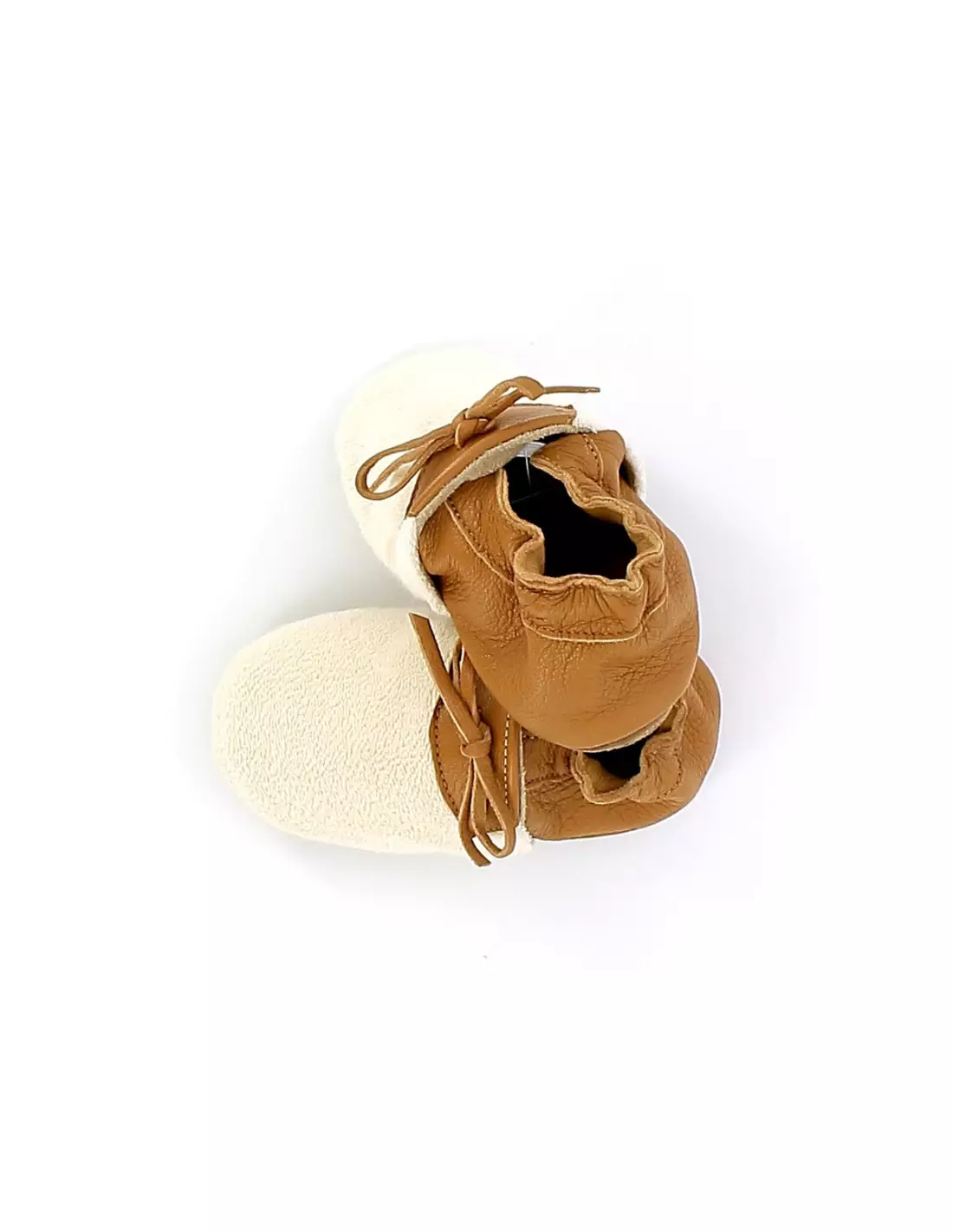 ROBEEZ FLEECE - Chaussons Beigemarron