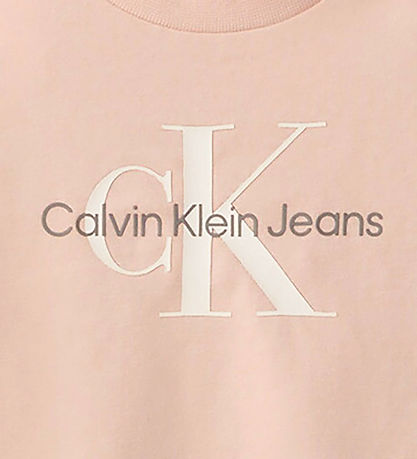 Calvin Klein T-Shirt - Monogramm - Spanische Villa Pink
