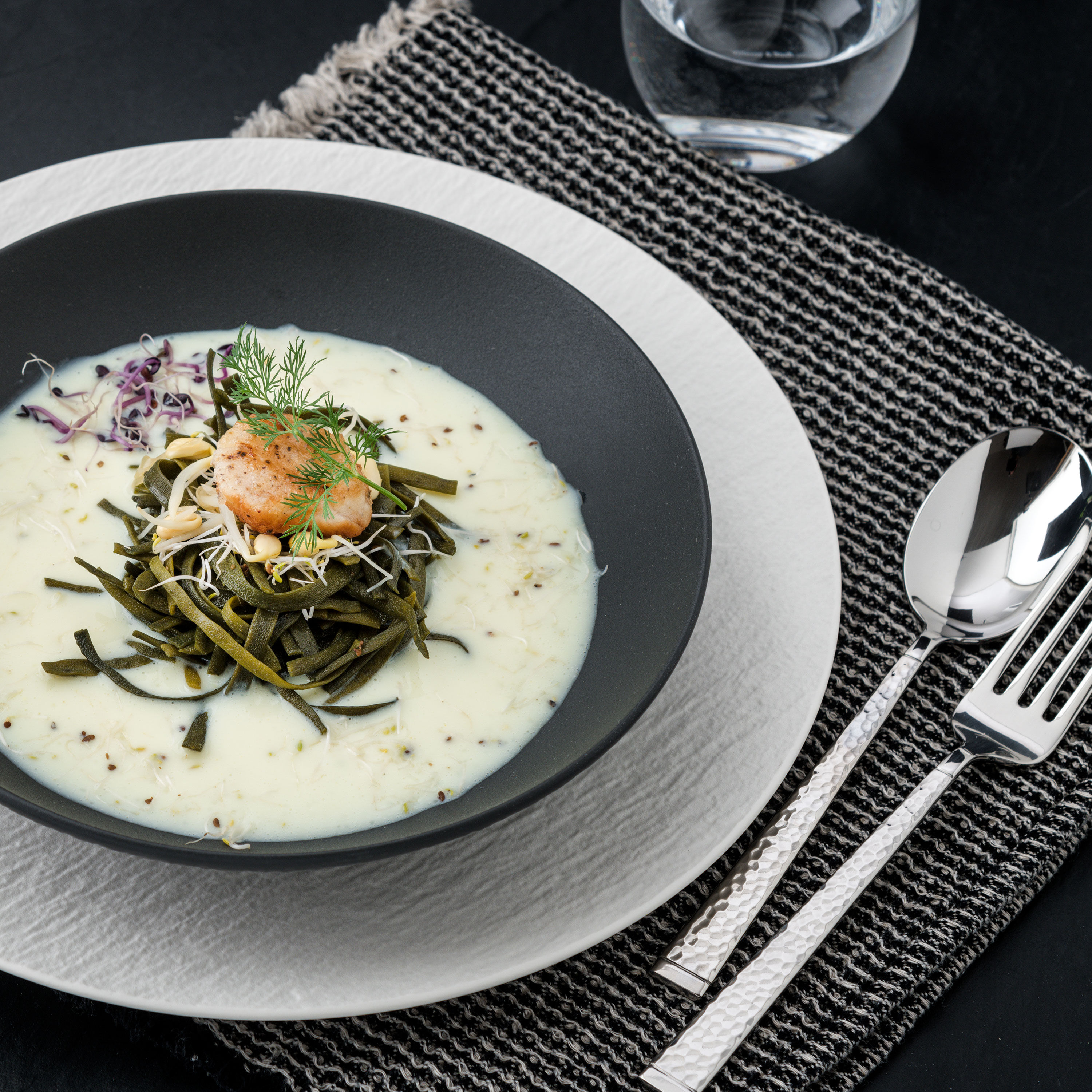 Manufacture Dinner plate White, 10.7'', Premium Porcelain