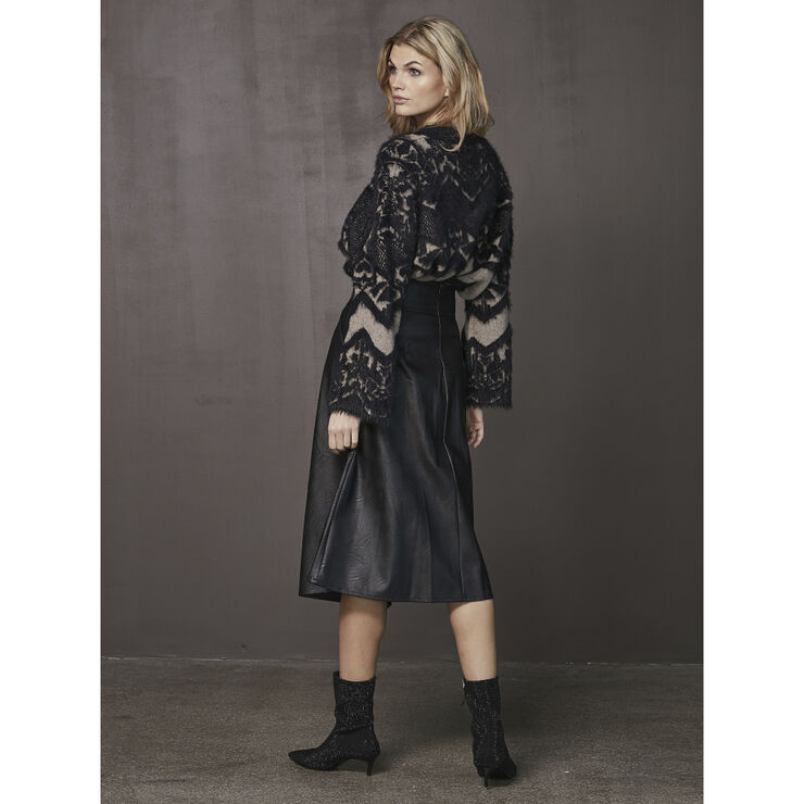 NÜ Denmark Xiu Blouse knit Black mix