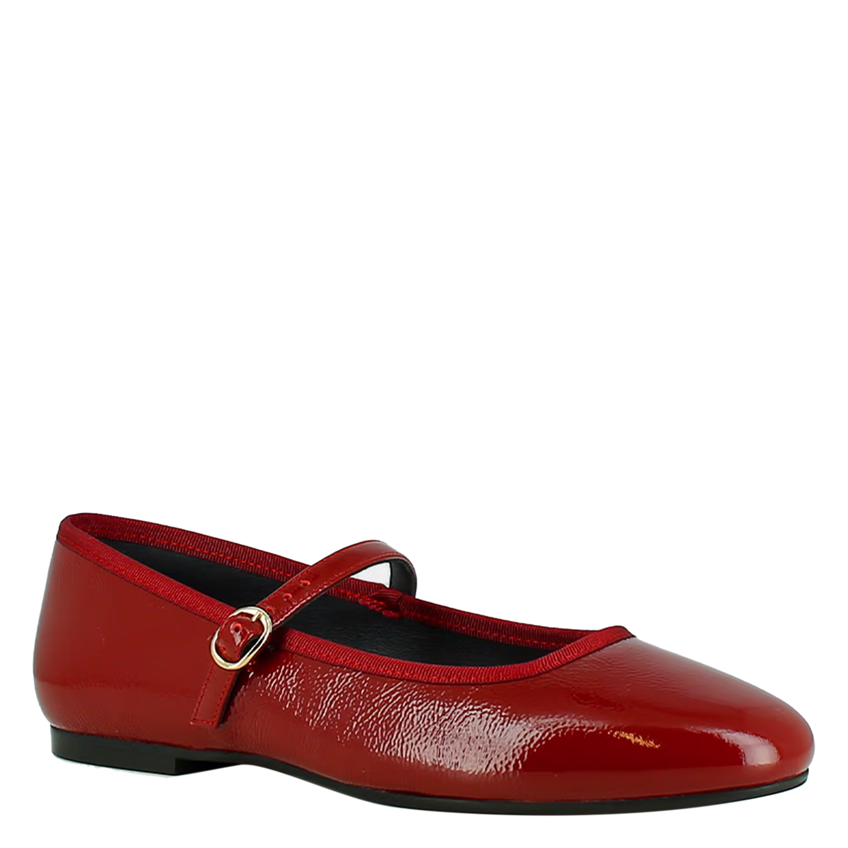 DOUCEUR - Ballerines en cuir | Rouge
