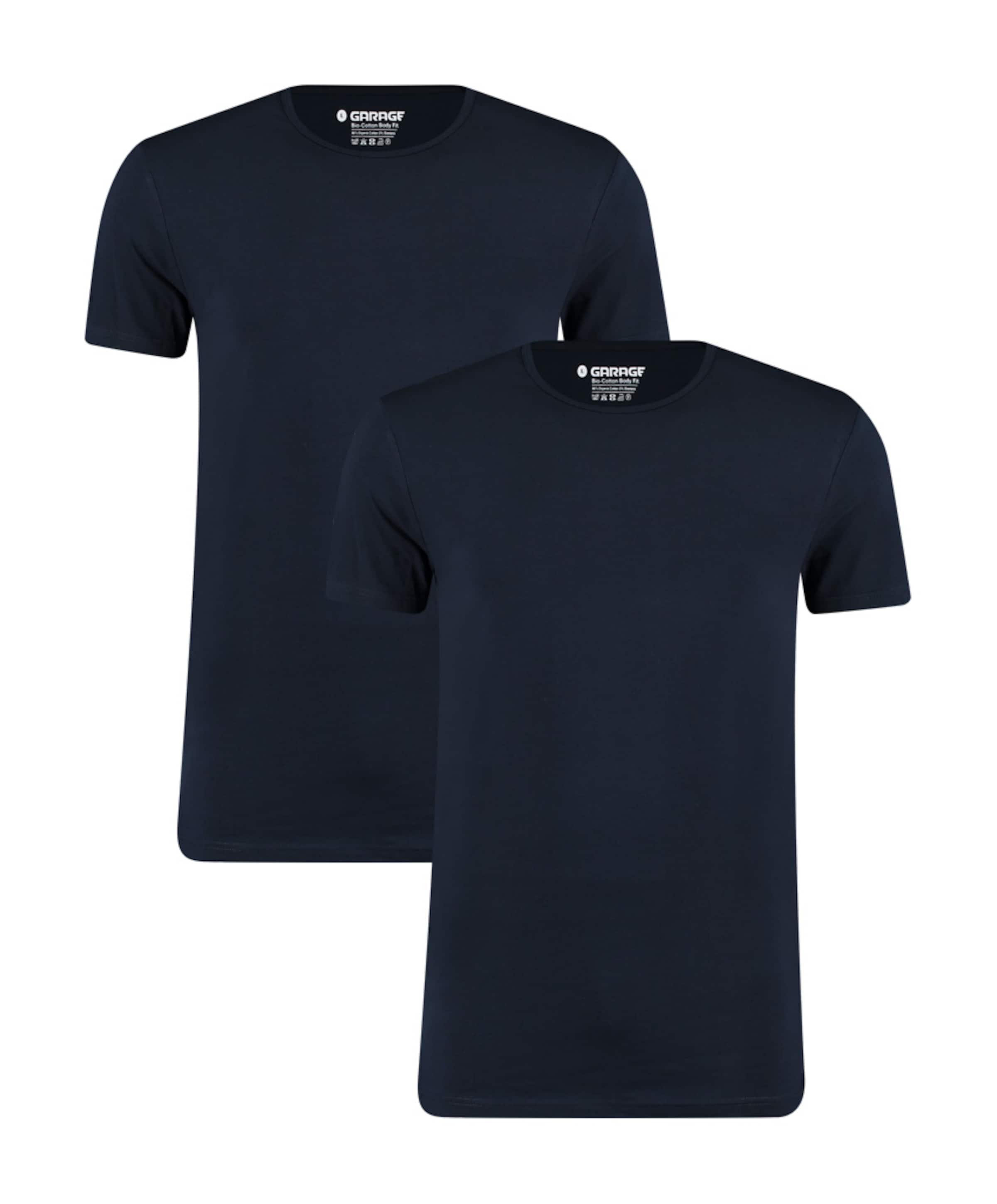 Garage Heren T-shirt blauw