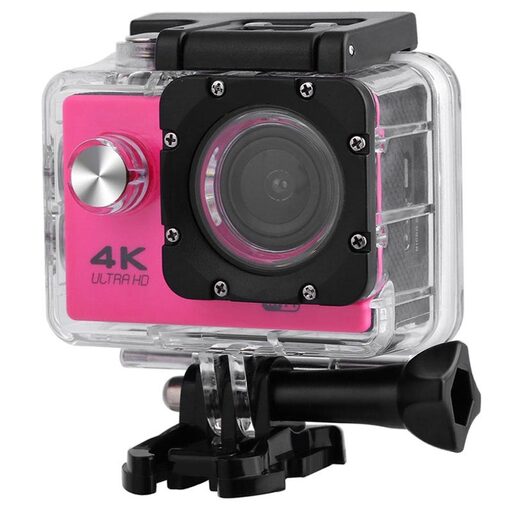 Câmera esportiva 4K Ultra HD com Wi-Fi e tela colorida LTPS (LCD) de 2,0