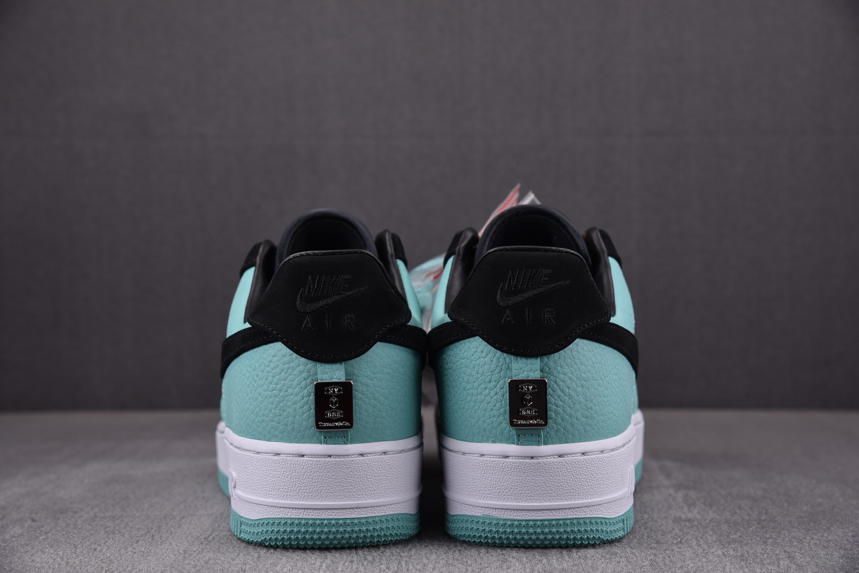 Nike Air Force 1 Low Tiffany & Co. 1837 reversed black and green