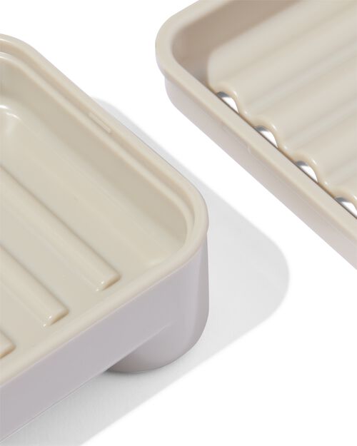 boîte à savon solide XL gris