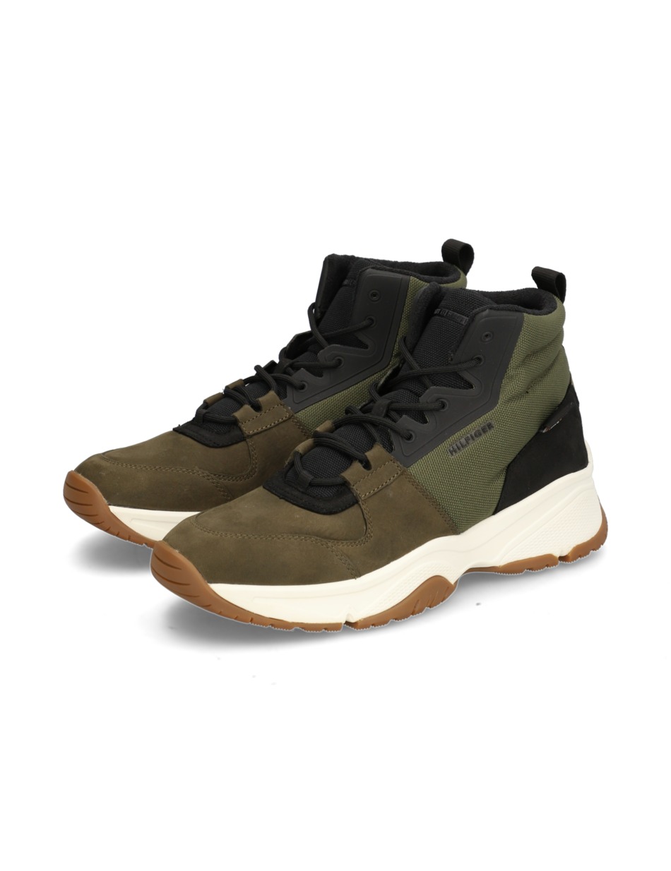 OUTDOOR LEATHER BOOT CORDURA