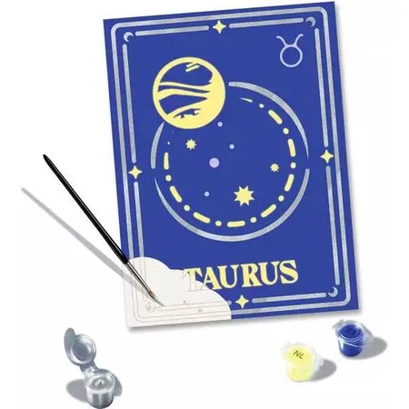 Ravensburger Malen nach Zahlen - Sternzeichen (Zodiac Sign) Stier