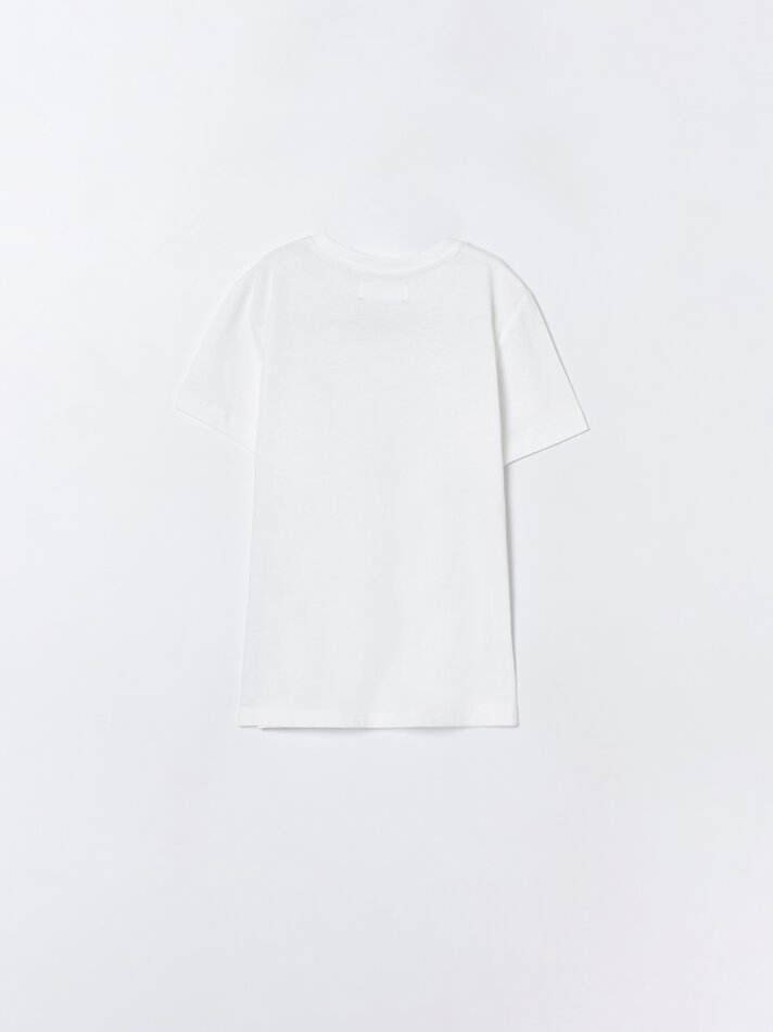 Pacote com 2 camisetas estampadas - Azul Celeste