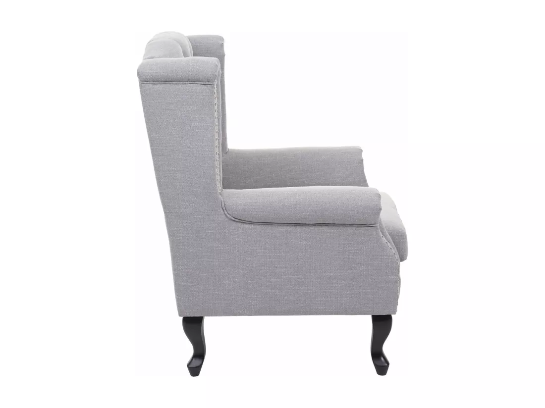 Fauteuil de relaxation Oxford, gris sans ottomane