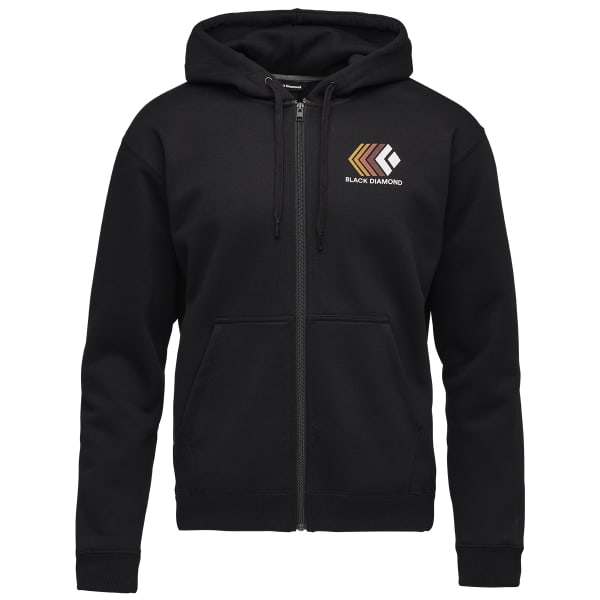 Sweatshirt BLACK DIAMOND FADED FULL ZIP HOODY BLACK