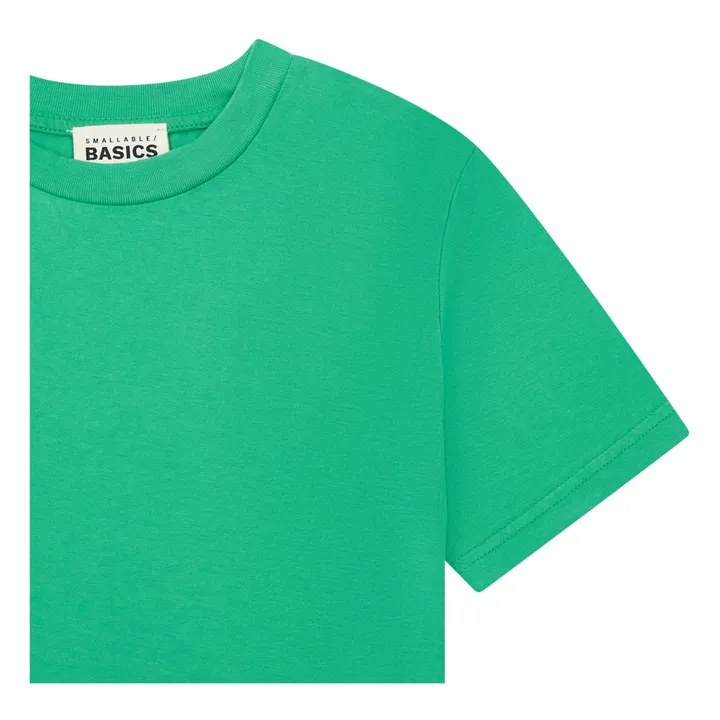 SMALLABLE BASICS T-Shirt Garçon Coton Bio | Vert