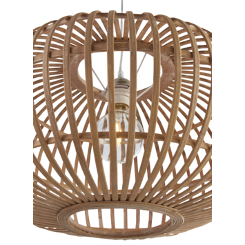 Hanglamp Indy bamboe naturel Ø55 cm