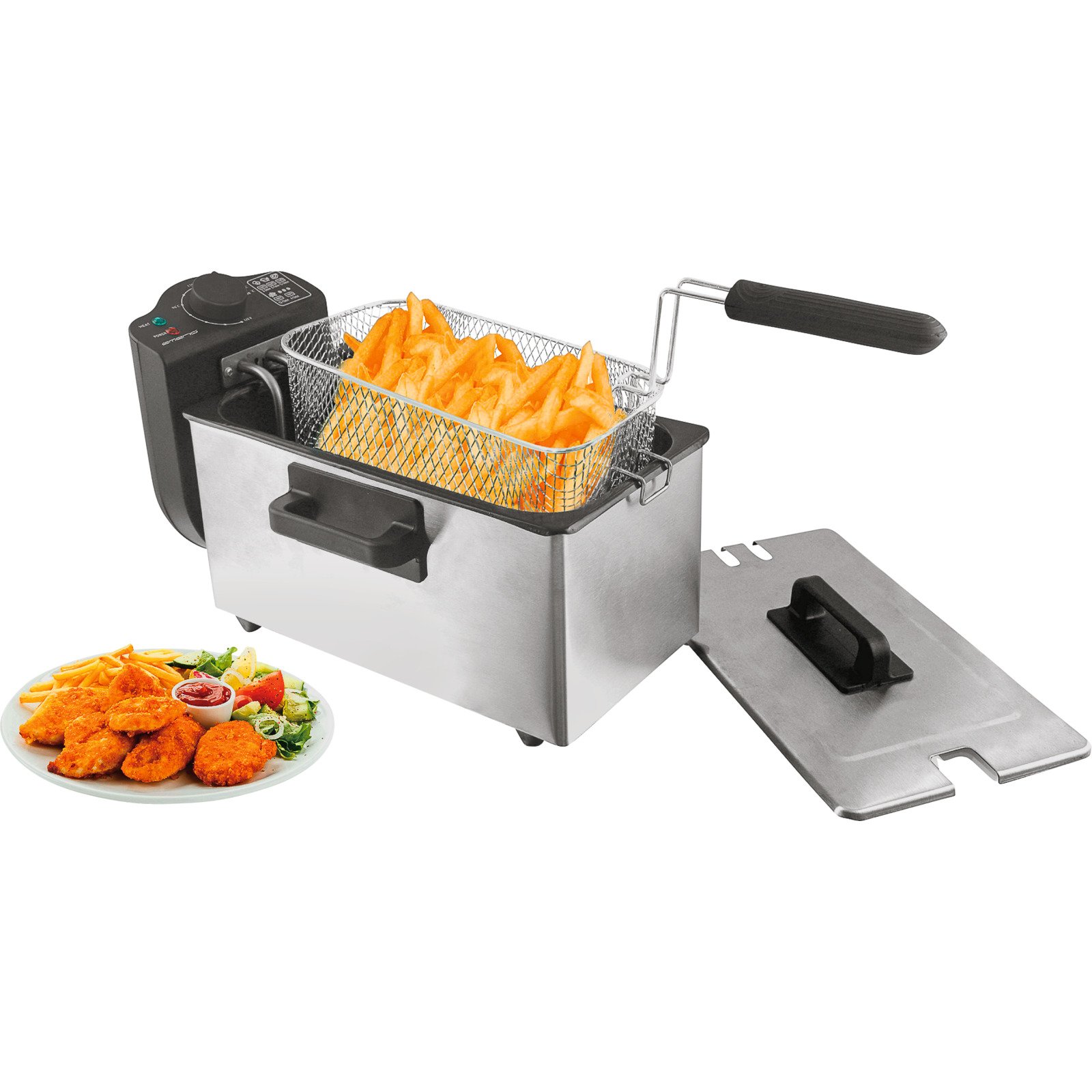 Emerio Fritteuse Edelstahl