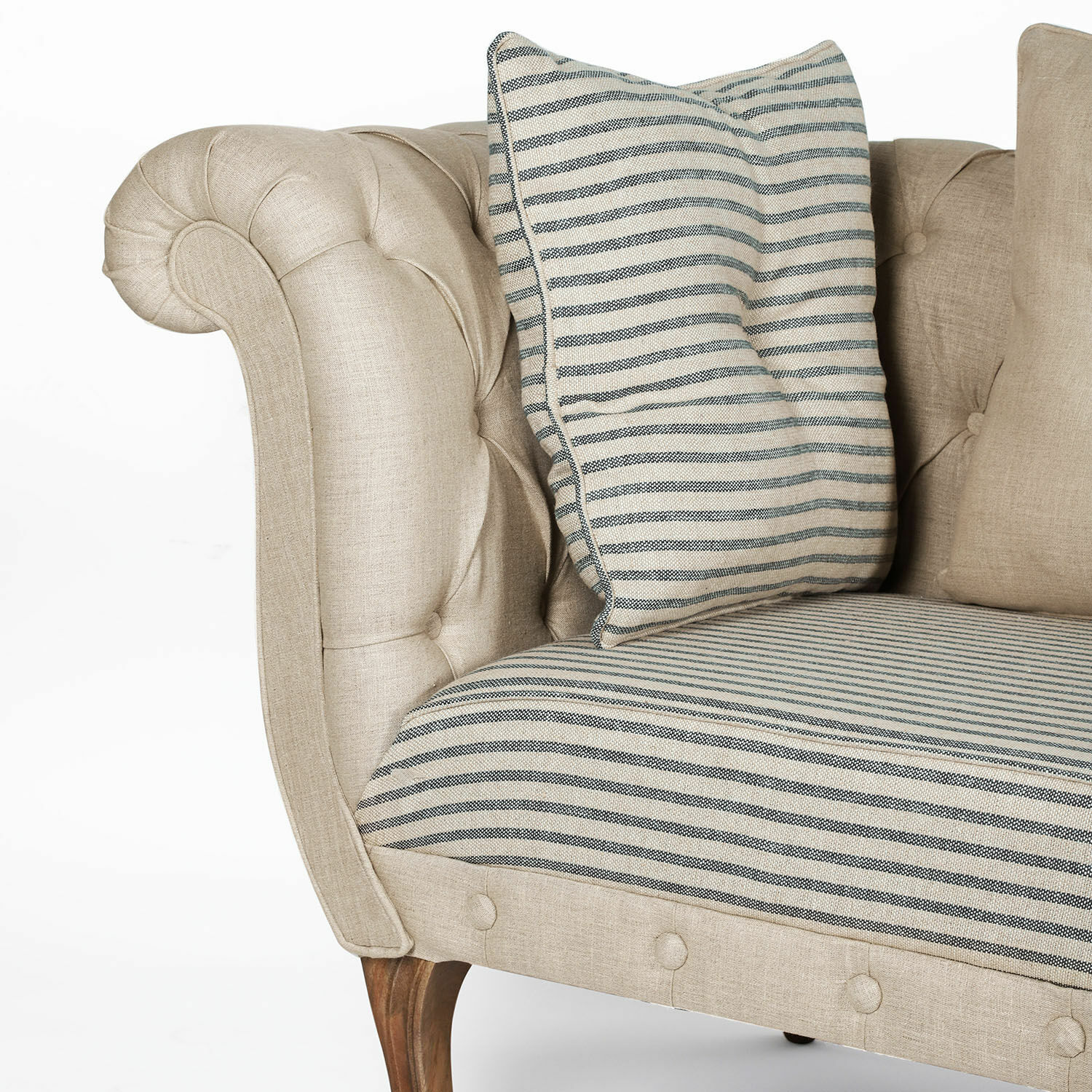 Chaiselongue Viviani beige/grau