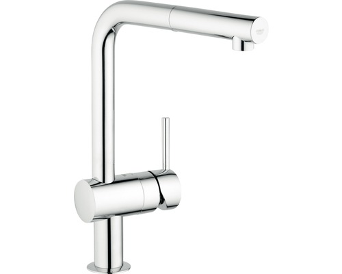 GROHE keukenkraan met handdouche MINTA chroom 32168000
