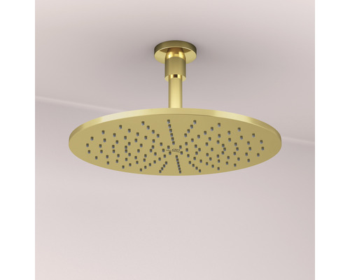 Ideal Standard Idealrain Atelier ronde douchekop Ø 300 mm geborsteld goud A5803A2