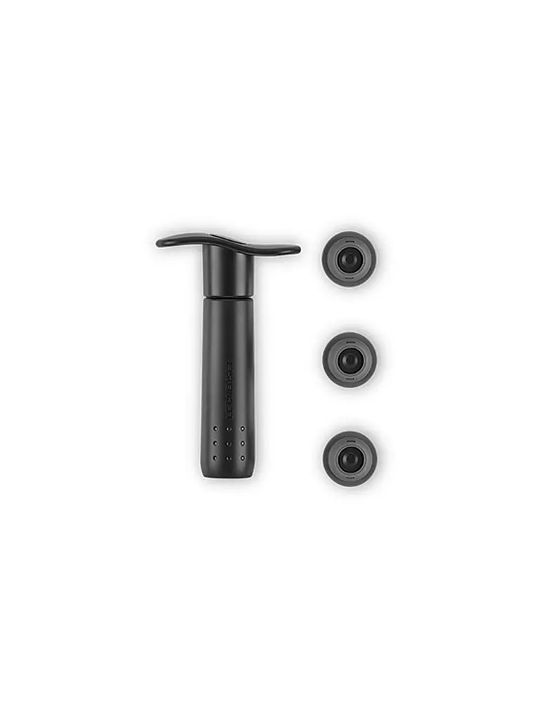 LE CREUSET Weinpumpe WA137 Schwarz schwarz