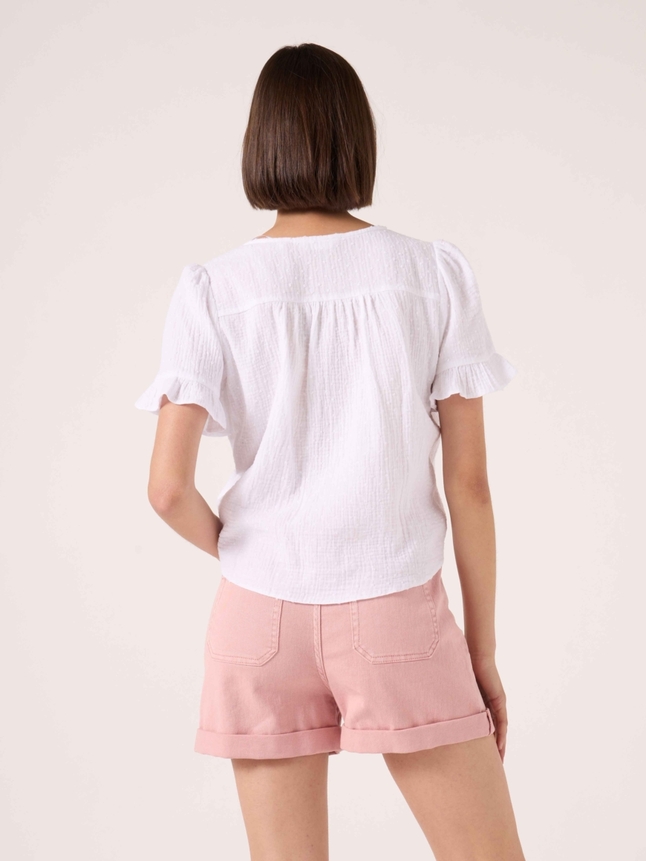 Chemise à nouer 100% coton