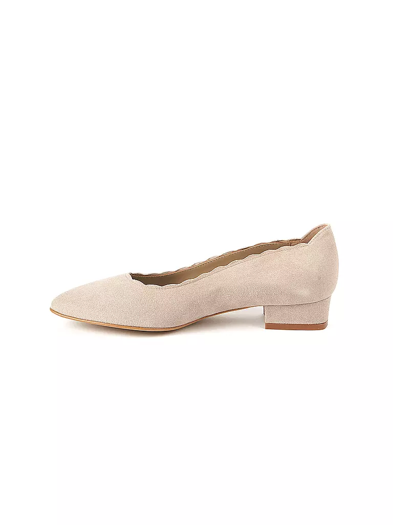 DIRNDL & BUA Trachtenschuhe - Ballerinas beige