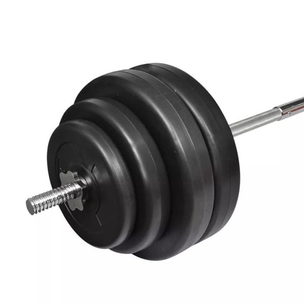 vidaXL Vektstangsett 60 kg
