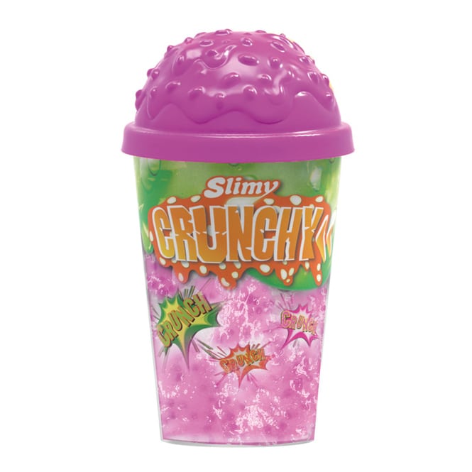 Slimy - Crunchy - Knisterschleim im Becher - verschiedene Farben - 1 Stück