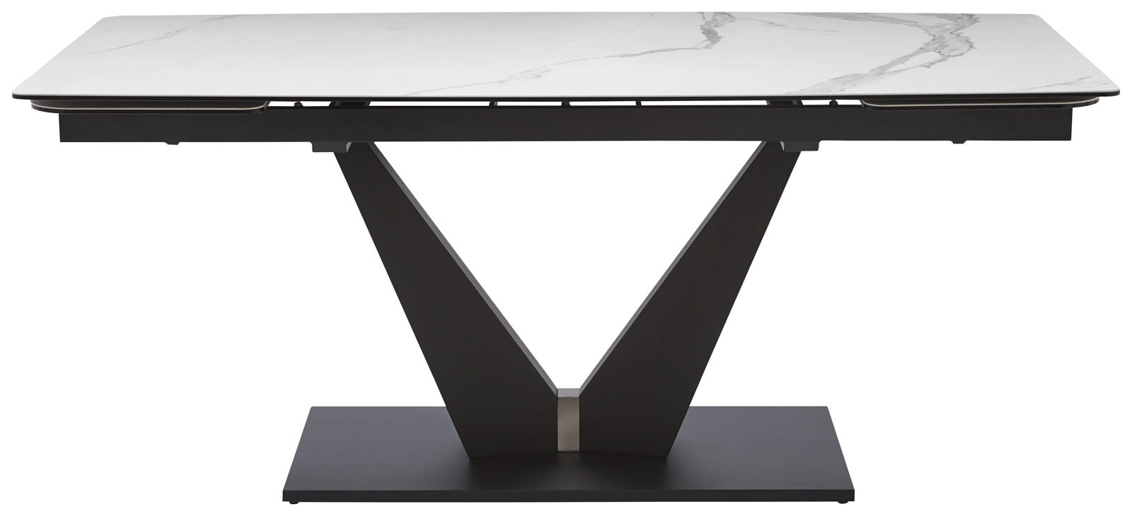CASAVANTI Esstisch TOSKANA 180-220.260 x 90 cm beige/ schwarz