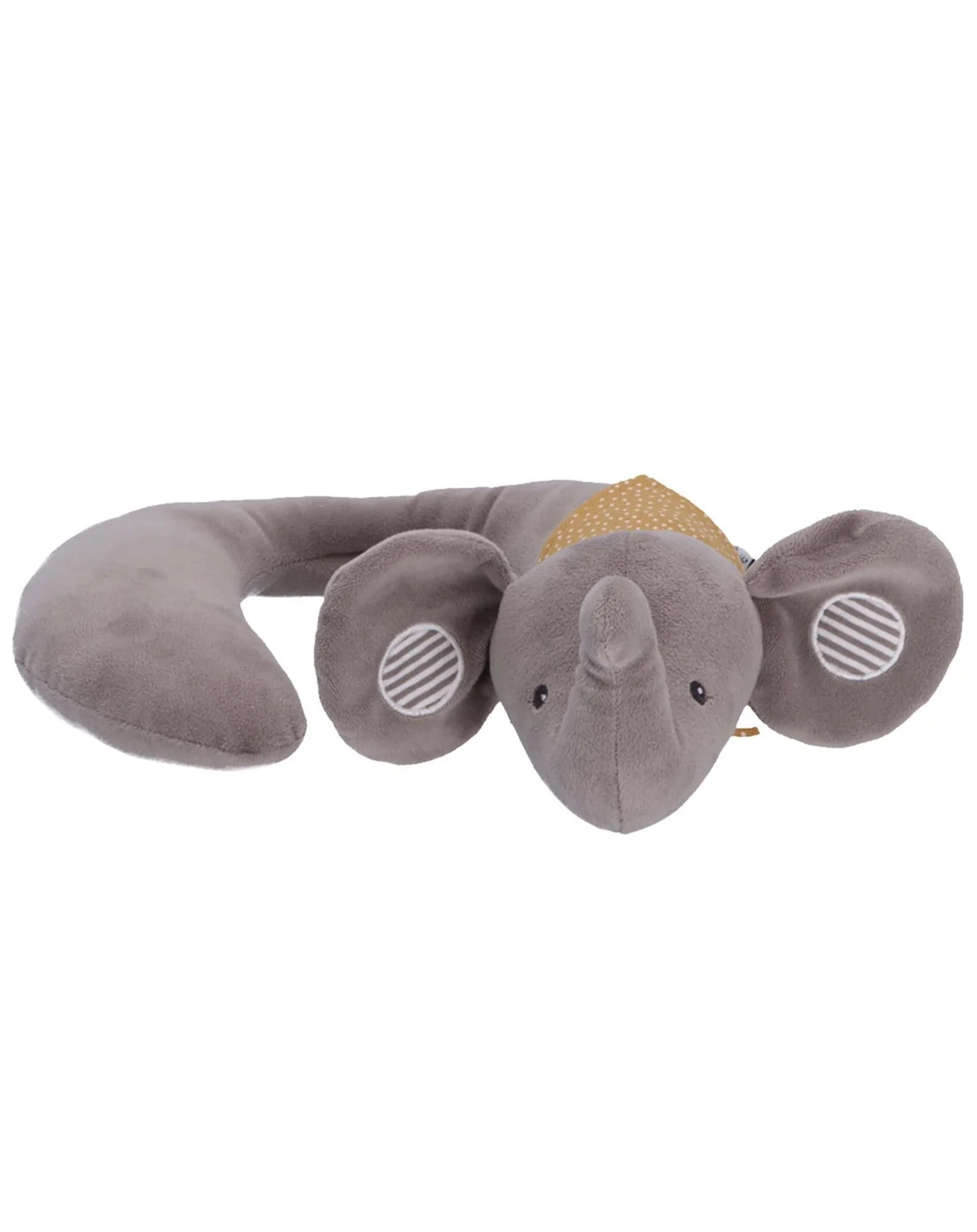 Nackenkissen (30x25x10) EDDY ELEFANT in grau