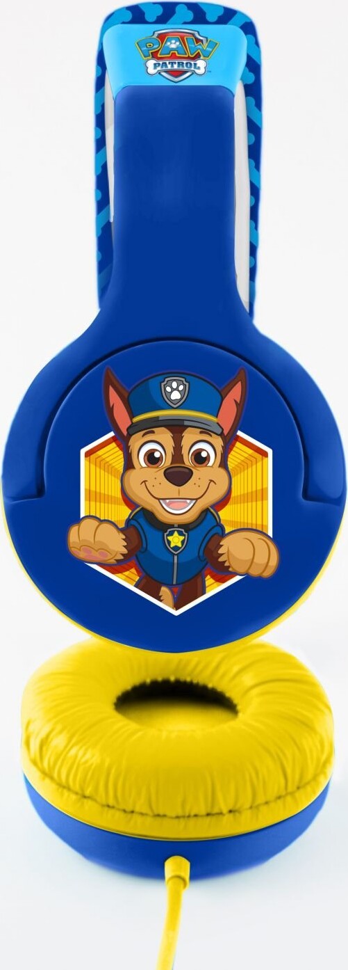 Paw Patrol - Hovedtelefoner Til Børn - Chase - Blå