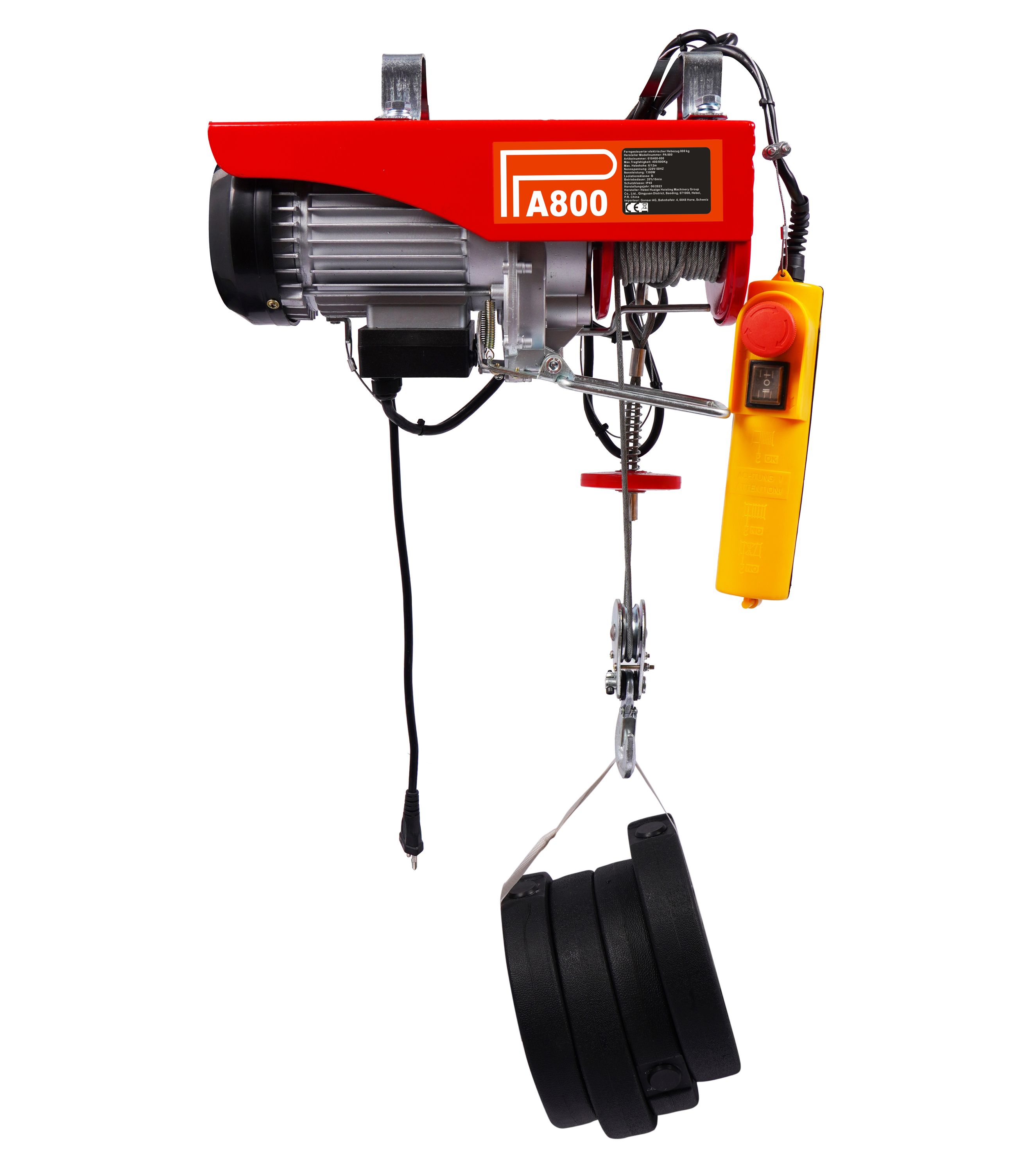Seilhebezug elektrisch 800 kg