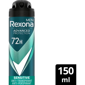 Rexona Men Advanced Protection Anti-Transpirant Deodorant Spray Sensitive 150 ml