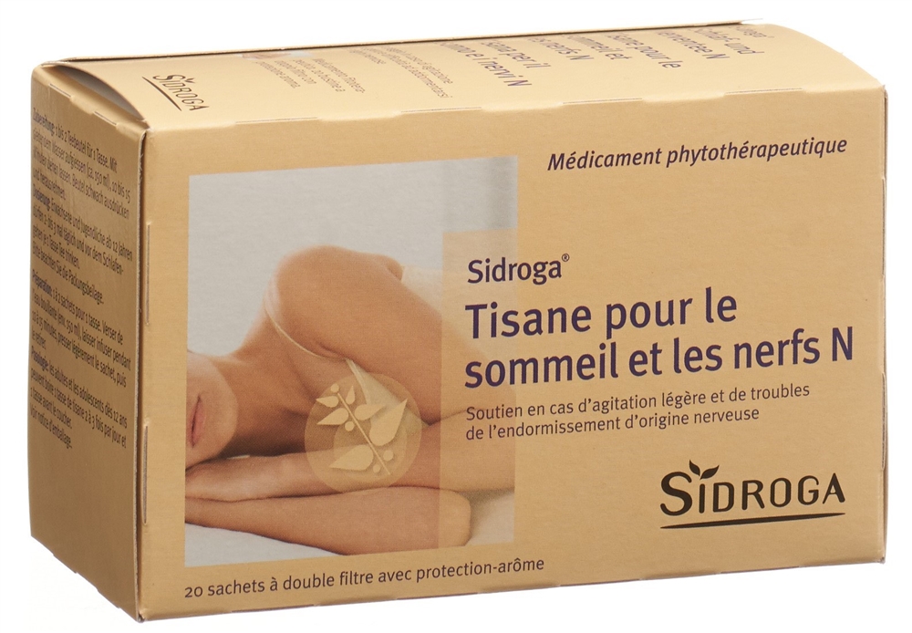 Sidroga Schlaf- und Nerventee N Tees 20 Stk