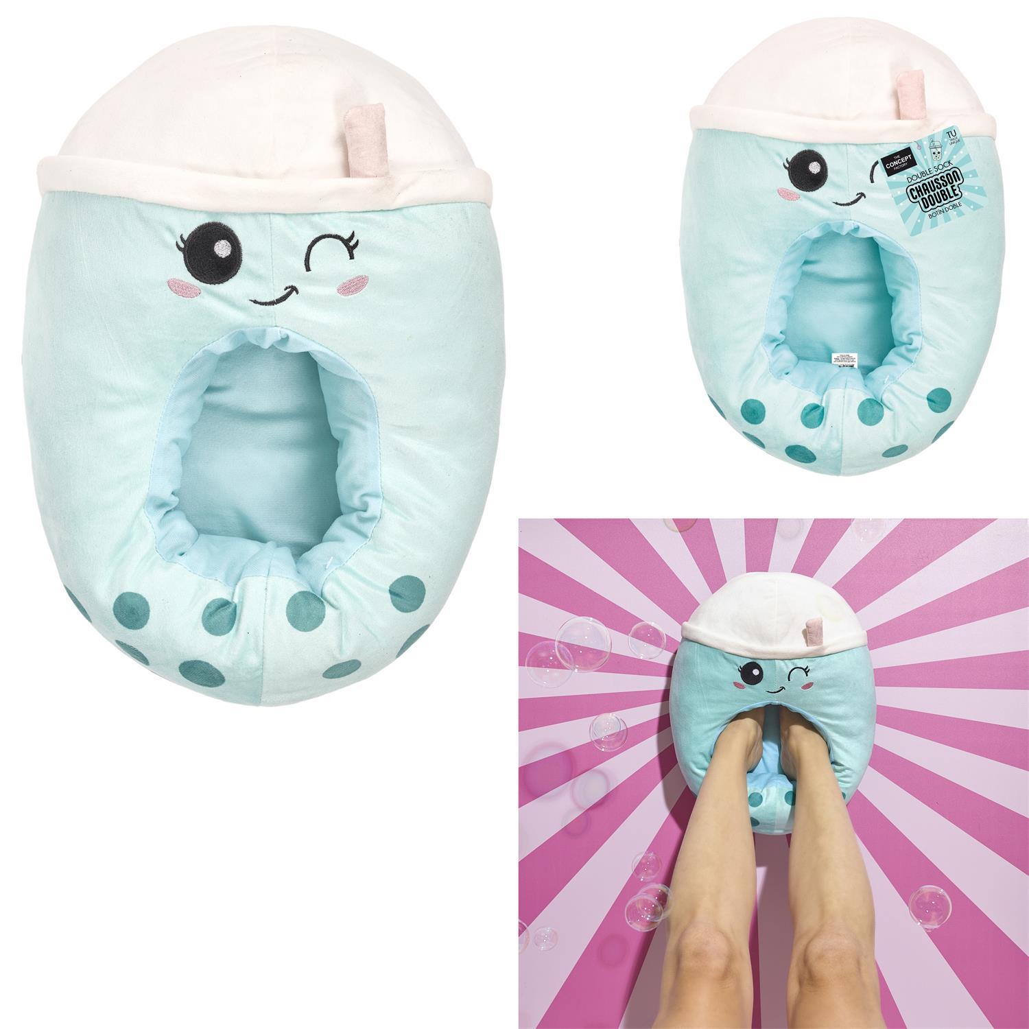 CHAUSSON DOUBLE KAWAII BLEU