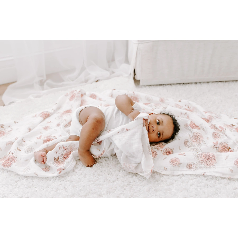aden + anais™ Pucktücher Dahlias 4er-Pack