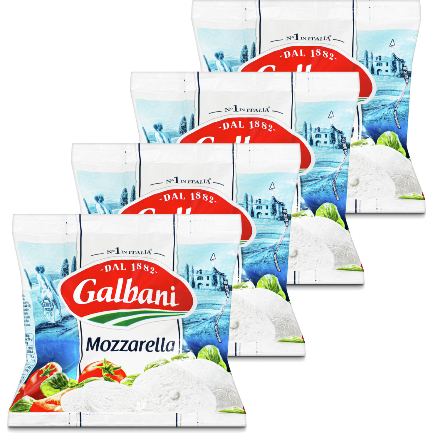 Galbani Mozzarella 4x 150g -
