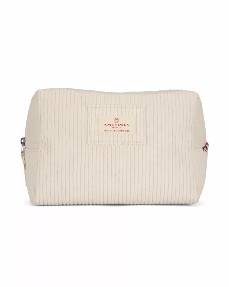 Amundsen Wash Bag Corduroy<br>Klassisk toalettmappe i cordfløyel!