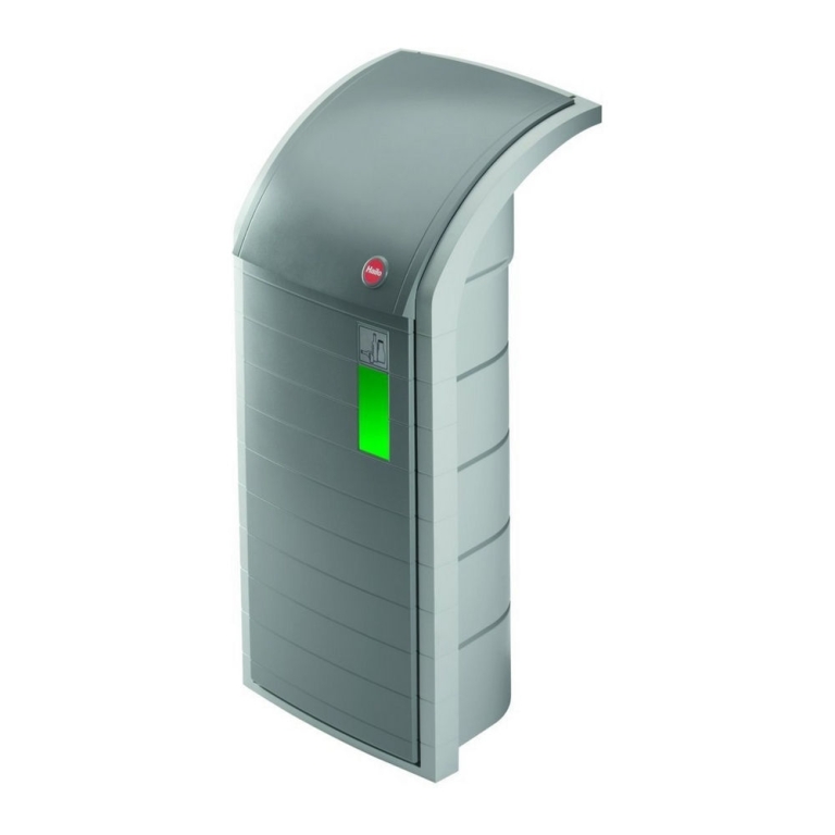 Hailo industri\u00eble afvalbak 120ltr