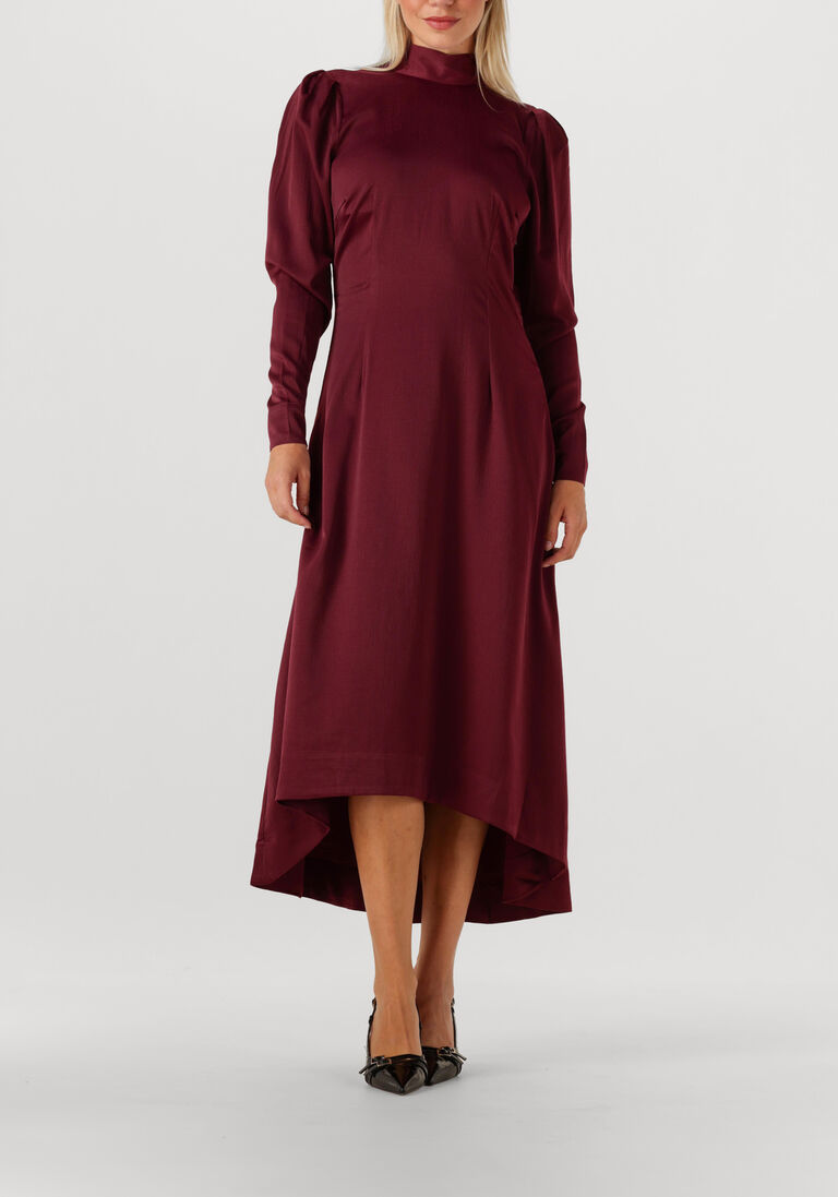 bordeaux copenhagen muse midi jurk cmvianna-dress