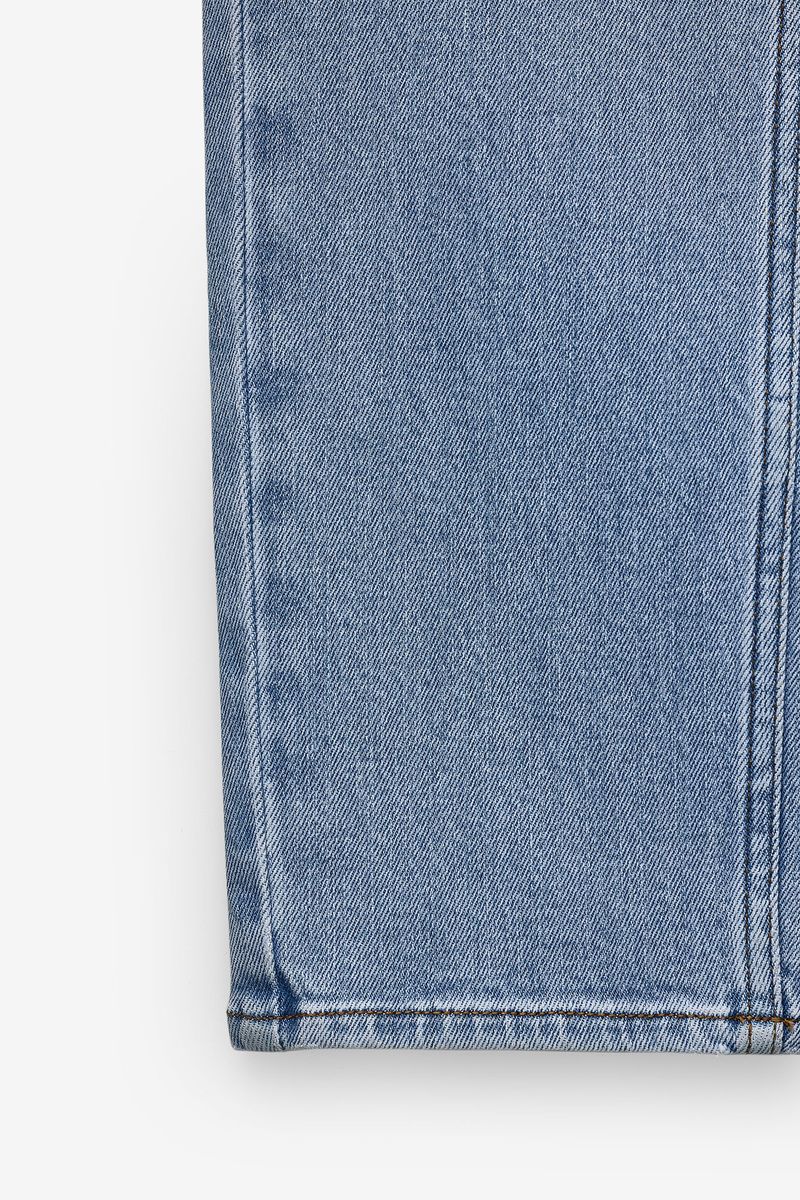 CALÇAS DENIM TAPERED FIT