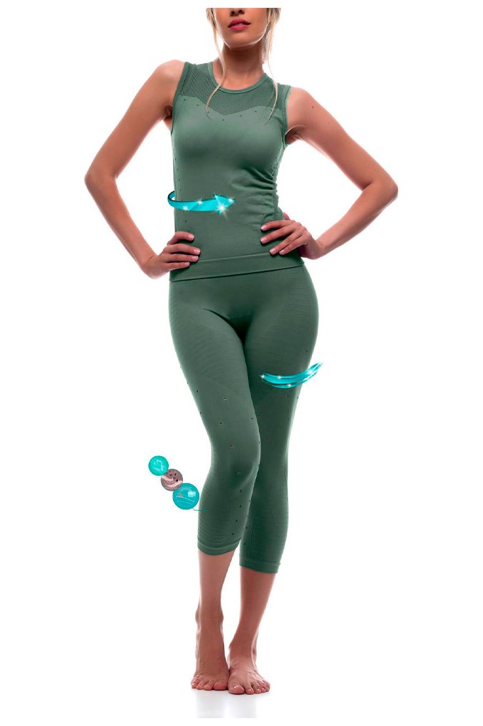 Conjunto de Legging e Moletom de Fibra Emanates Namasté Anaissa